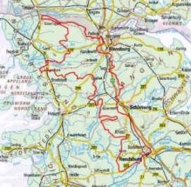 Abgrenzung der Landschaft "Schleswiger Vorgeest" (69700) Abgrenzung der Landschaft "Schleswiger Vorgeest" (69700)
