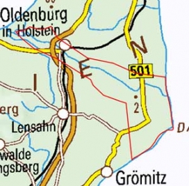 Abgrenzung der Landschaft "Oldenburger Graben" (70202) Abgrenzung der Landschaft "Oldenburger Graben" (70202)
