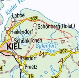 Abgrenzung der Landschaft "Probstei" (70204) Abgrenzung der Landschaft "Probstei" (70204)
