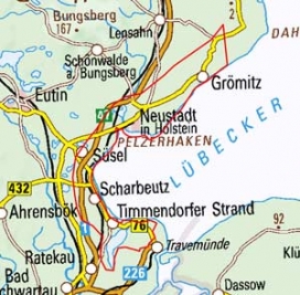 Abgrenzung der Landschaft "Ostholsteinische Ostseeküste" (70214)