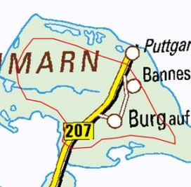 Abgrenzung der Landschaft "Fehmarn" (70301) Abgrenzung der Landschaft "Fehmarn" (70301)