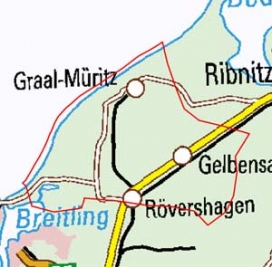 Abgrenzung der Landschaft "Rostock-Gelbensander Heide" (71200) Abgrenzung der Landschaft "Rostock-Gelbensander Heide" (71200)