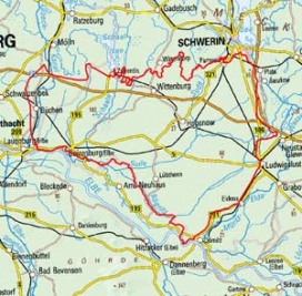 Abgrenzung der Landschaft "Südwestmecklenburgische Niederungen" (76001) Abgrenzung der Landschaft "Südwestmecklenburgische Niederungen" (76001)