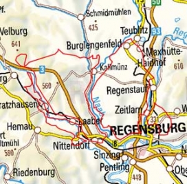 Abgrenzung der Landschaft "Mittlere Frankenalb" (8100) Abgrenzung der Landschaft "Mittlere Frankenalb" (8100)