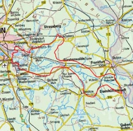 Abgrenzung der Landschaft "Berlin-Fürstenwalder Spreetalniederung" (82001) Abgrenzung der Landschaft "Berlin-Fürstenwalder Spreetalniederung" (82001)