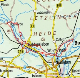 Abgrenzung der Landschaft "Ohreniederung" (86301) Abgrenzung der Landschaft "Ohreniederung" (86301)
