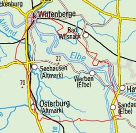 Abgrenzung der Landschaft "Wischegebiet" (87501) Abgrenzung der Landschaft "Wischegebiet" (87501)