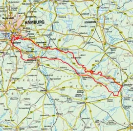 Abgrenzung der Landschaft "Untere Mittelelbe-Niederung" (87600)