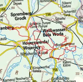 Abgrenzung der Landschaft "Tagebaulandschaft der Muskauer Heide" (89101)