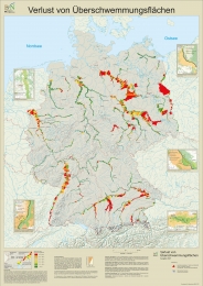 Karte Verlust von Überschwemmungsflächen