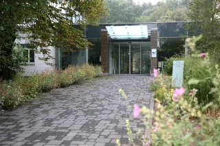 Entrance area Federal Agency for Nature Conservation in Bonn