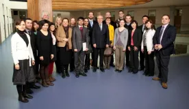 Group picture of the KTF the fellows of 2012–2013