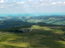 Luftaufnahme Wasserkuppe in der Rhön