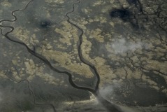 Luftaufnahme Wattenmeer auf Norderney