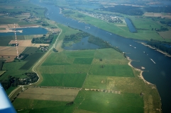 Luftaufnahme Niederrhein bei Xanten