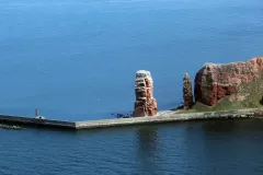 Luftaufnahme Lange Anna auf Helgoland