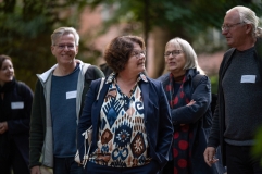 Sabine Riewenherm und Carl Beierkuhnlein im Gespräch