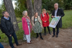 Prof. Dr. Thomas Borsch führt durch den Botanischen Garten