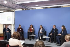 Teilnehmende der Podiumsdiskussion