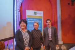 Sabine Riewenherm, Bernadette Pogoda und Burkard Baschek