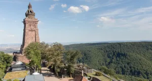 Zu sehen ist das Kyffhäuser-Denkmal.