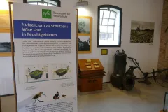 Eine Ausstellungstafel der Ramsar-Ausstellung in Münster