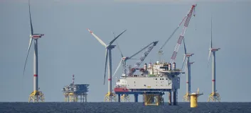 2018 Bau des Offshore-Windparks Arkona-Becken Südost in der Ostsee