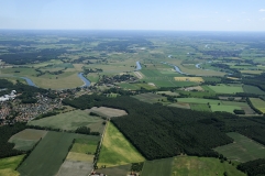 Luftaufnahme Blick von Hülsen in südöstliche Richtung Rethem/Aller