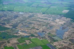 Luftaufnahme Diepholzer Moorniederung