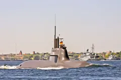 U-Boot U 34 in der Kieler Förde