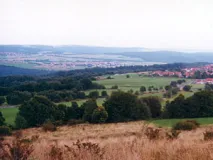 Landschaft in der Mittleren Südrhön bei Langenleiten (Foto: Bahram Gharadjedaghi)