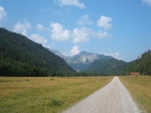 Blick vom Klooascher Tal (südlich Bayerischzell) auf den Schinder von Osten (Foto: Usch Martin)