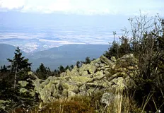Blick vom Brockengipfel in die Harzrandmulde (51000) (Foto: Peter Schütz)