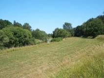 Deutsch-polnische Grenze im Neißetal bei Podrosche (Foto: Usch Martin)