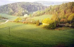 Blick vom Wittgenstein über Erbstromaue nach SW (Foto: Bahram Gharadjedaghi)