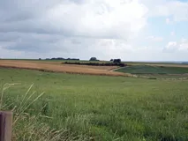 Blick von der niederländischen Grenze über den Selfkant (Foto: Usch Martin)