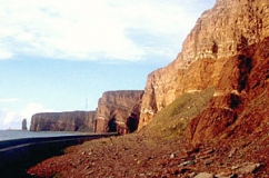 Sandsteinfelsen auf Helgoland (Foto: Michael Dietrich)