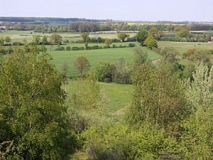 Blick von der Levensauer Hochbrücke bei Kiel in den Dänischen Wohld (Foto: Christof Martin)