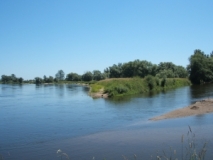 Mündung der Neiße in die Oder (Foto: Usch Martin)