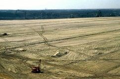 Tagebaulandschaft in der Niederlausitz (Foto: Michael Dietrich)