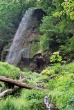 Uracher Wasserfall am Nordrand der Mittleren Kuppenalb (Foto: Rolf Heimann)