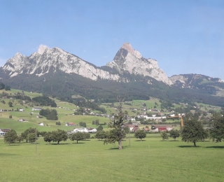 Cultural landscape in the Alps