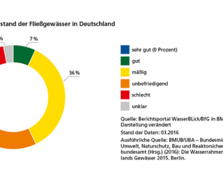 Ökologischer Zustand der Fließgewässer in Deutschland
