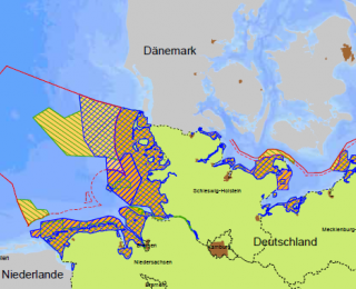 Karte: Marine Natura 2000-Gebiete in der deutschen Nord- und Ostsee