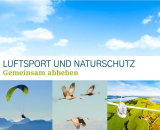 Broschüre "Luftsport und Naturschutz"