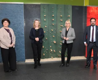 Sabine Riewenherm, Steffi Lemke, Dr. Bettina Hoffmann, Chris Kühn