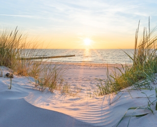 Sonnenuntergang an der Ostsee