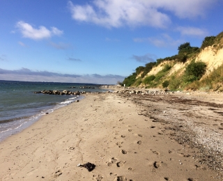 Meer und Strand an der deutschen Ostseeküste