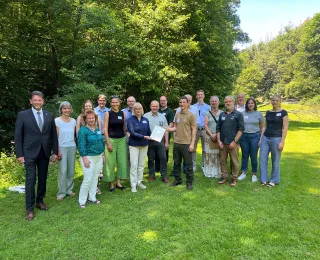 Gruppenfoto mit Teilnehmenden der Veranstaltung