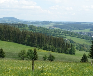Blick nach Sehmatal